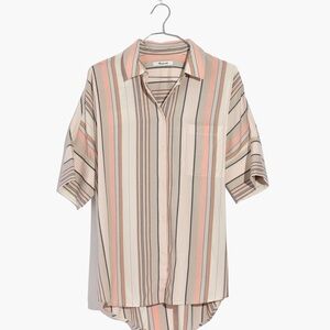 Madewell Courier Shirt in Aldwin Stripe